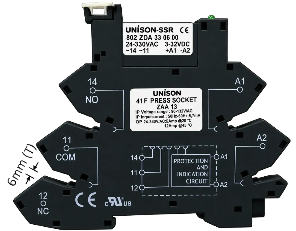 UNI 802 ZDA 33 06 00 With Socket