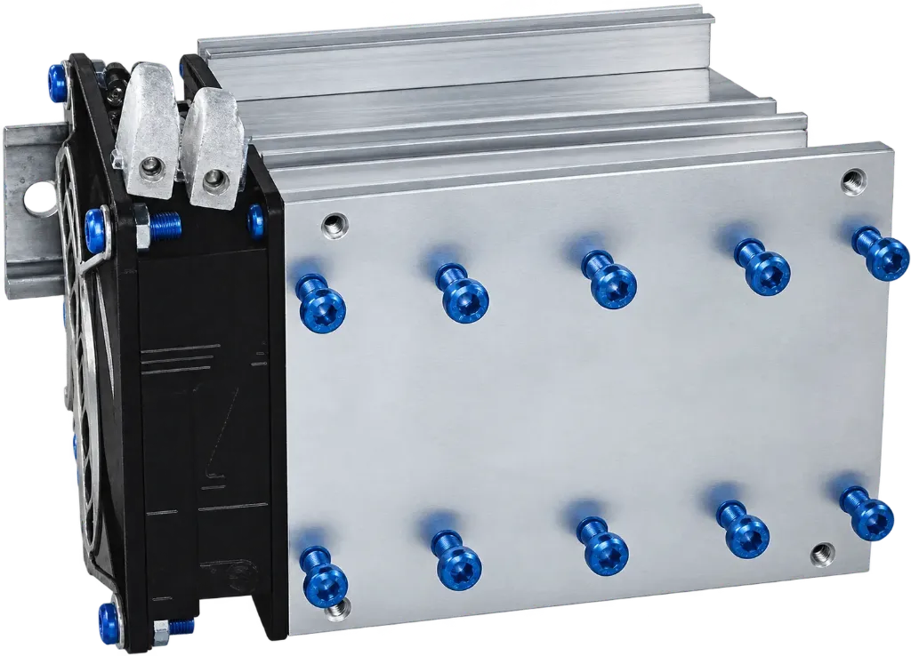 Heatsink : A-100 + Din With Fan