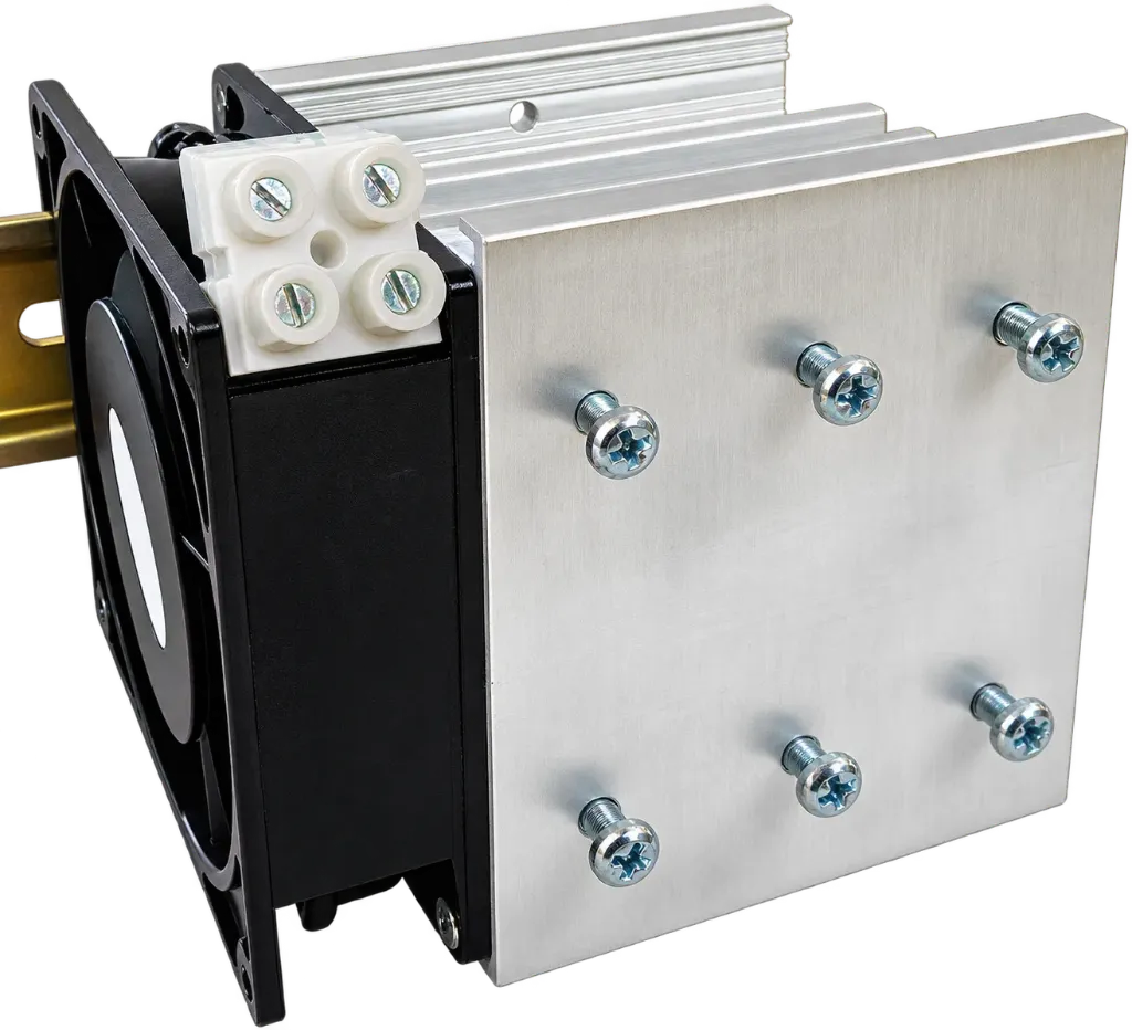 Heatsink : B-72 + Din With Fan